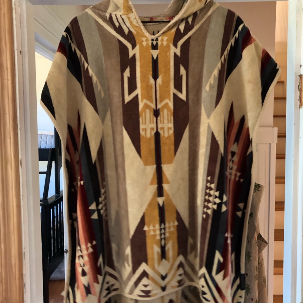 Pendleton Tween Hooded Towel Poncho